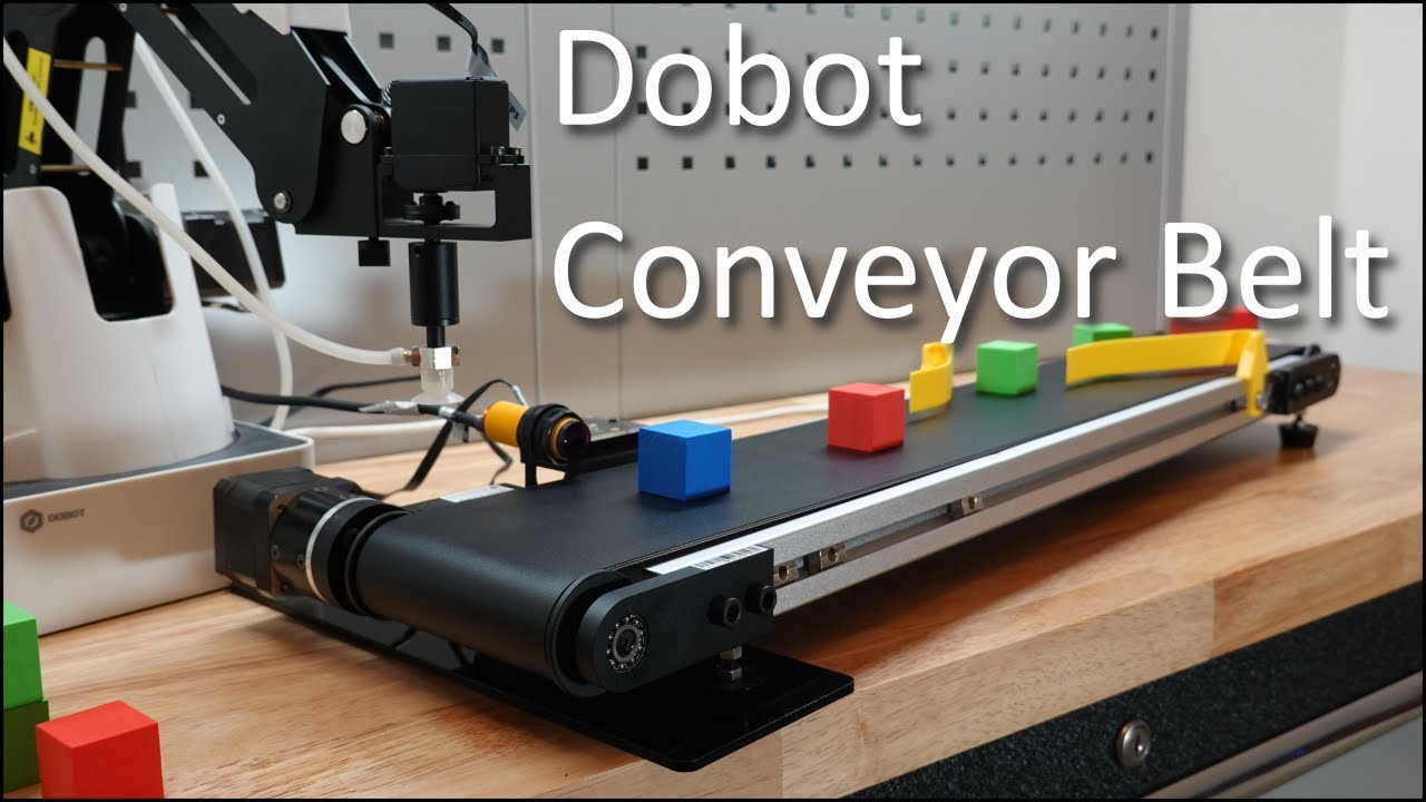 Conveyor Belt Review incl. 3D model download Dobot.nu