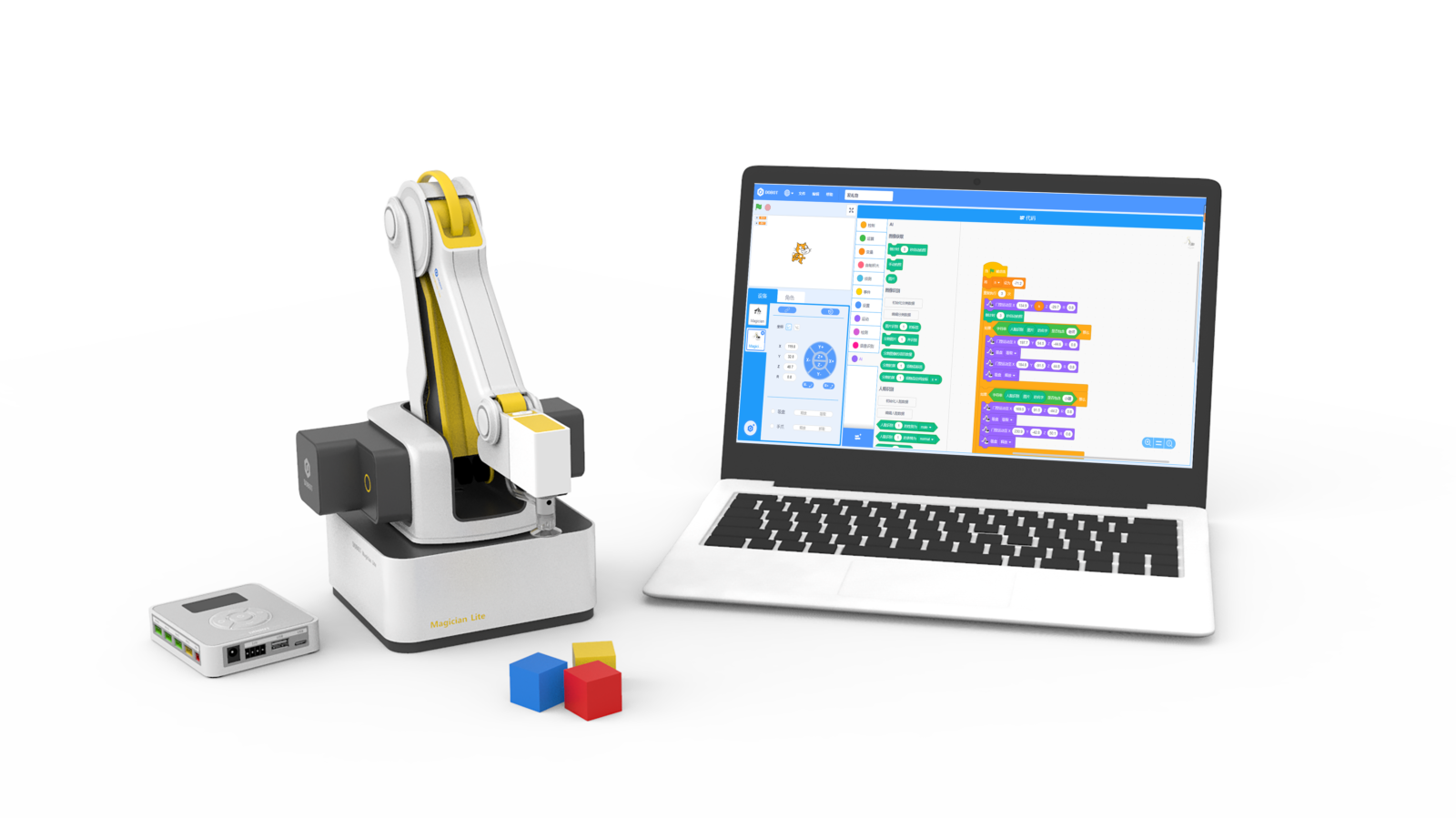 DobotBlock in a minute and a half - Dobot.nu