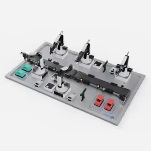 DOBOT Magician Mini Car Assembly Line